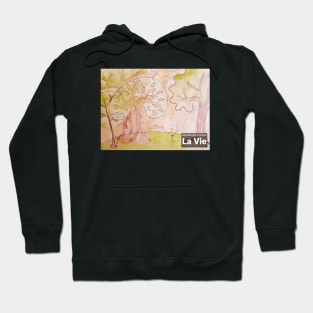 L'eau L'air Le feu ☀️ La Terre La Vie Hoodie